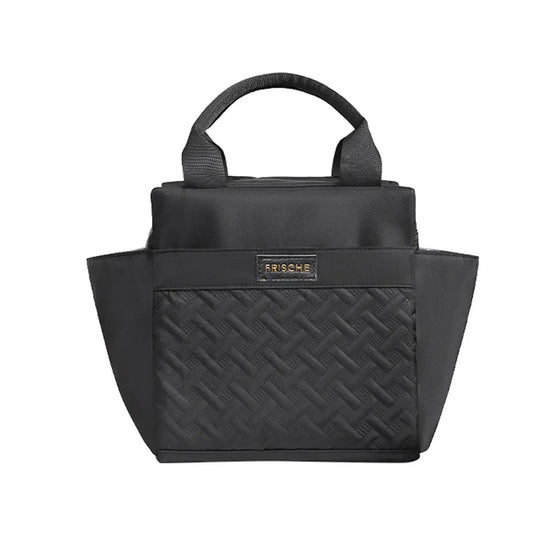 Joli Sac Isotherme Repas Noir 10L