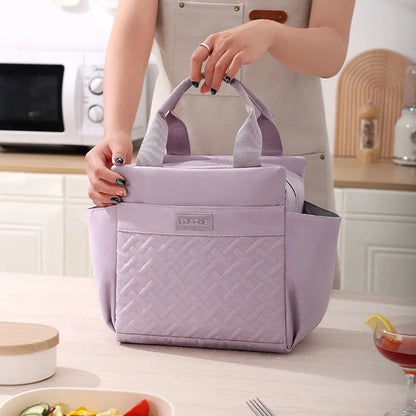 Joli Sac Isotherme Repas Noir 10L