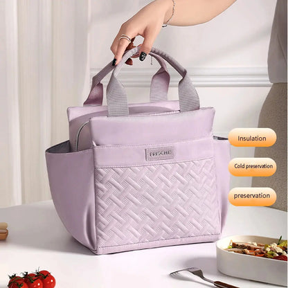 Joli Sac Isotherme Repas Violet 10L