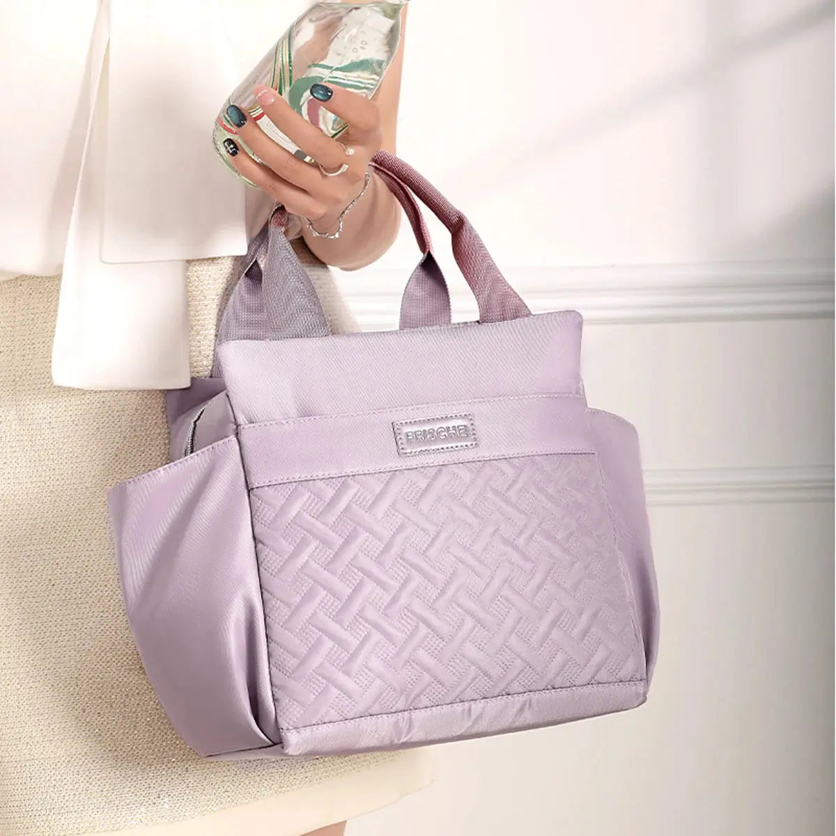Joli Sac Isotherme Repas Violet 10L