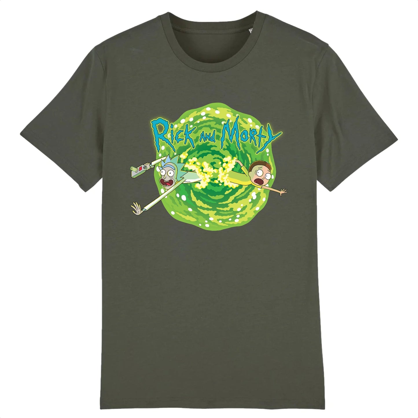T shirt rick et morty lave