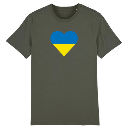 T shirt Ukraine Coeur
