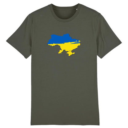 T shirt Ukraine carte