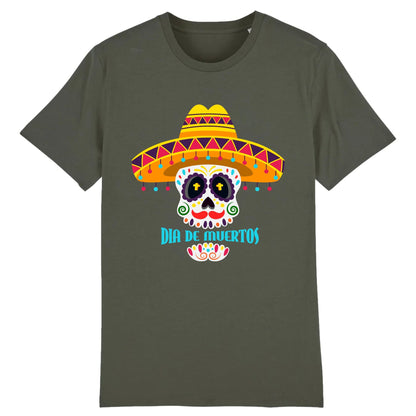 T shirt tete de mort mexicaine dia de muertos
