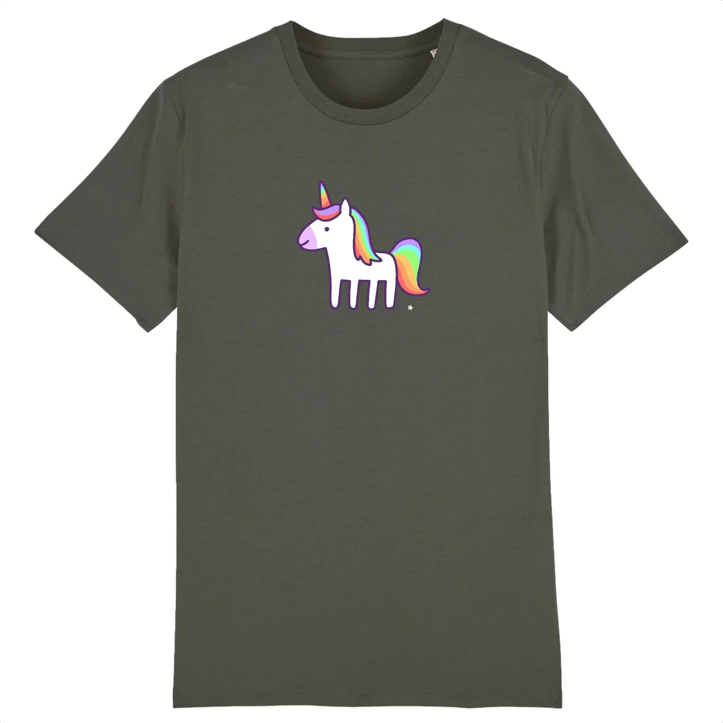 T shirt Licorne Arc en ciel