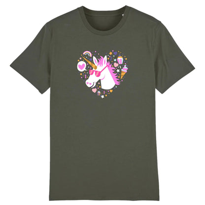T shirt Licorne avec lunettes