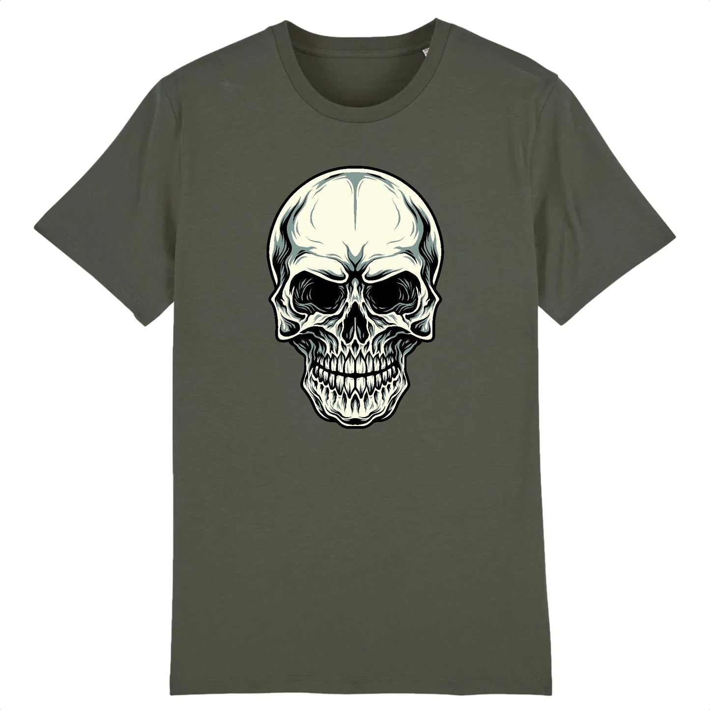 T shirt tête de mort horreur