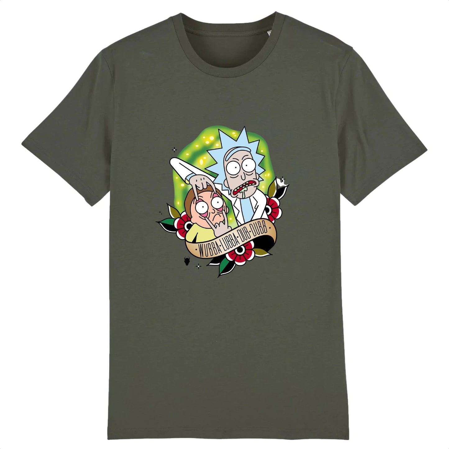 T shirt Rick et Morty wubba
