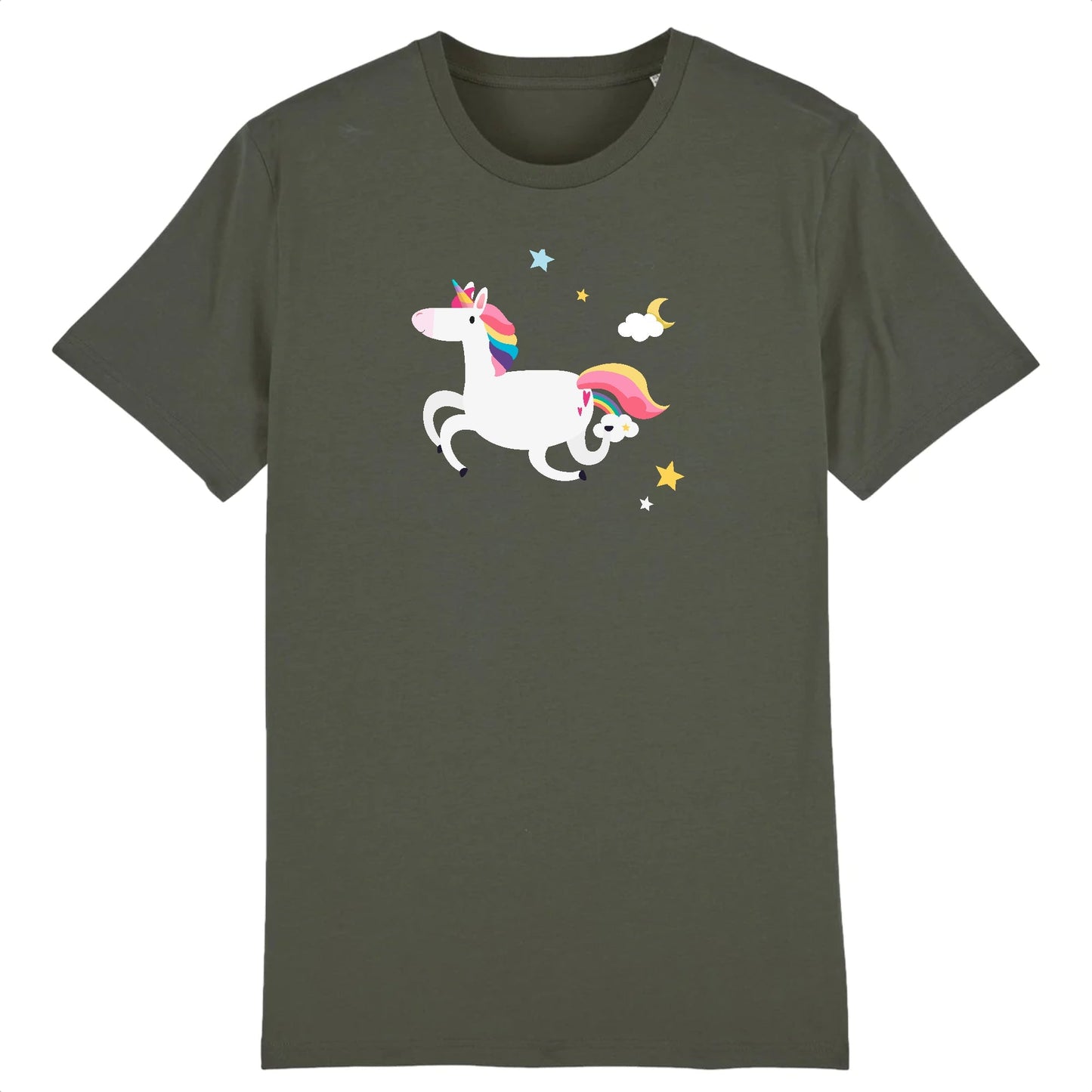T shirt Licorne et étoiles