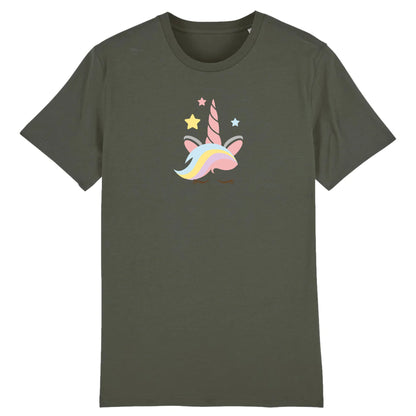 T shirt Licorne avec corne rose