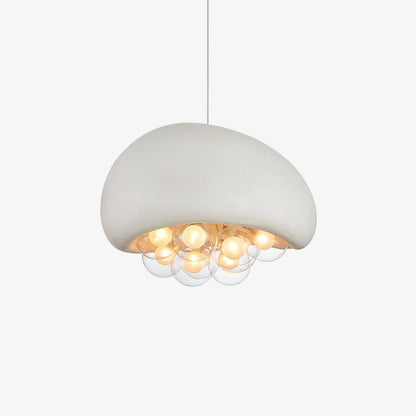 Suspension Khmara Bubbles – Lampe Moderne en Verre et Métal, Design Original
