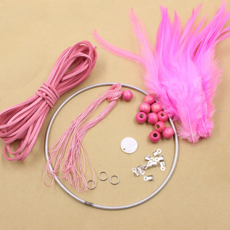 Kit Attrape-Rêves DIY couleur Rose