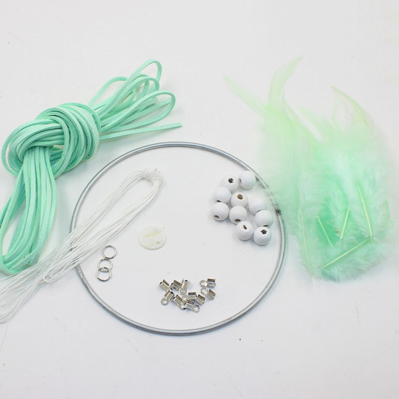 Kit Attrape-rêves DIY couleur Vert