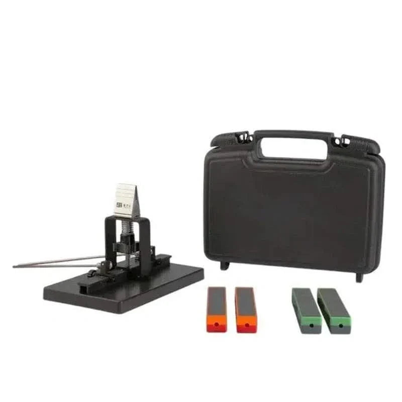 Kit d'Aiguisage à Angle Fixe avec Pierres Diamantées (360#, 600#, 800#, 1000#)