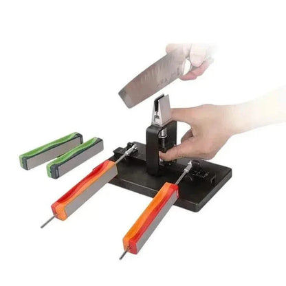 Kit d'Aiguisage à Angle Fixe avec Pierres Diamantées (360#, 600#, 800#, 1000#)