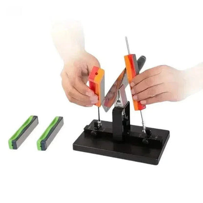 Kit d'Aiguisage à Angle Fixe avec Pierres Diamantées (360#, 600#, 800#, 1000#)