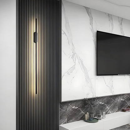 Applique Murale Moderne Lance – Éclairage LED Élégant en Aluminium et Silicone