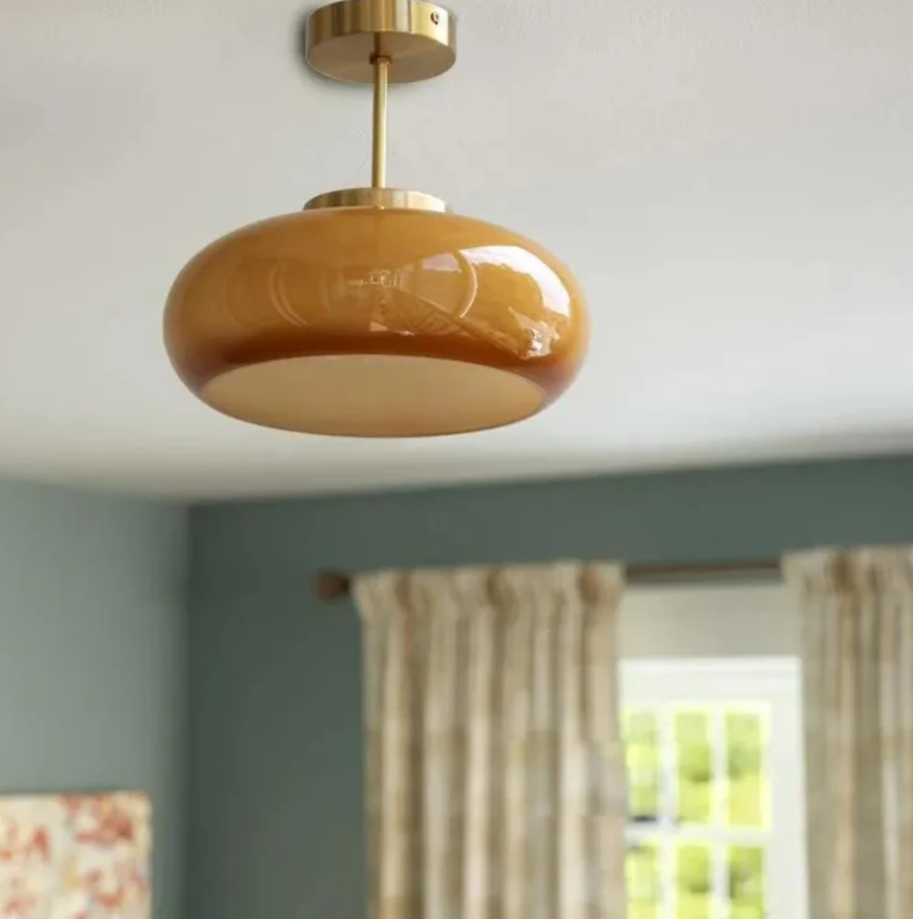 L'Éclat de Mémoire – Suspension Lumineuse Vintage pour une Ambiance Élégante et Intemporelle