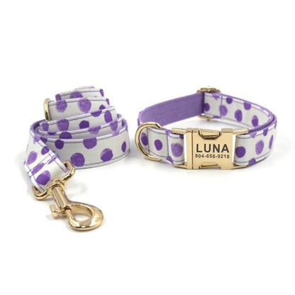 Laisse pour Chien à Pois