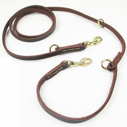 Laisse Cuir Multipoints
