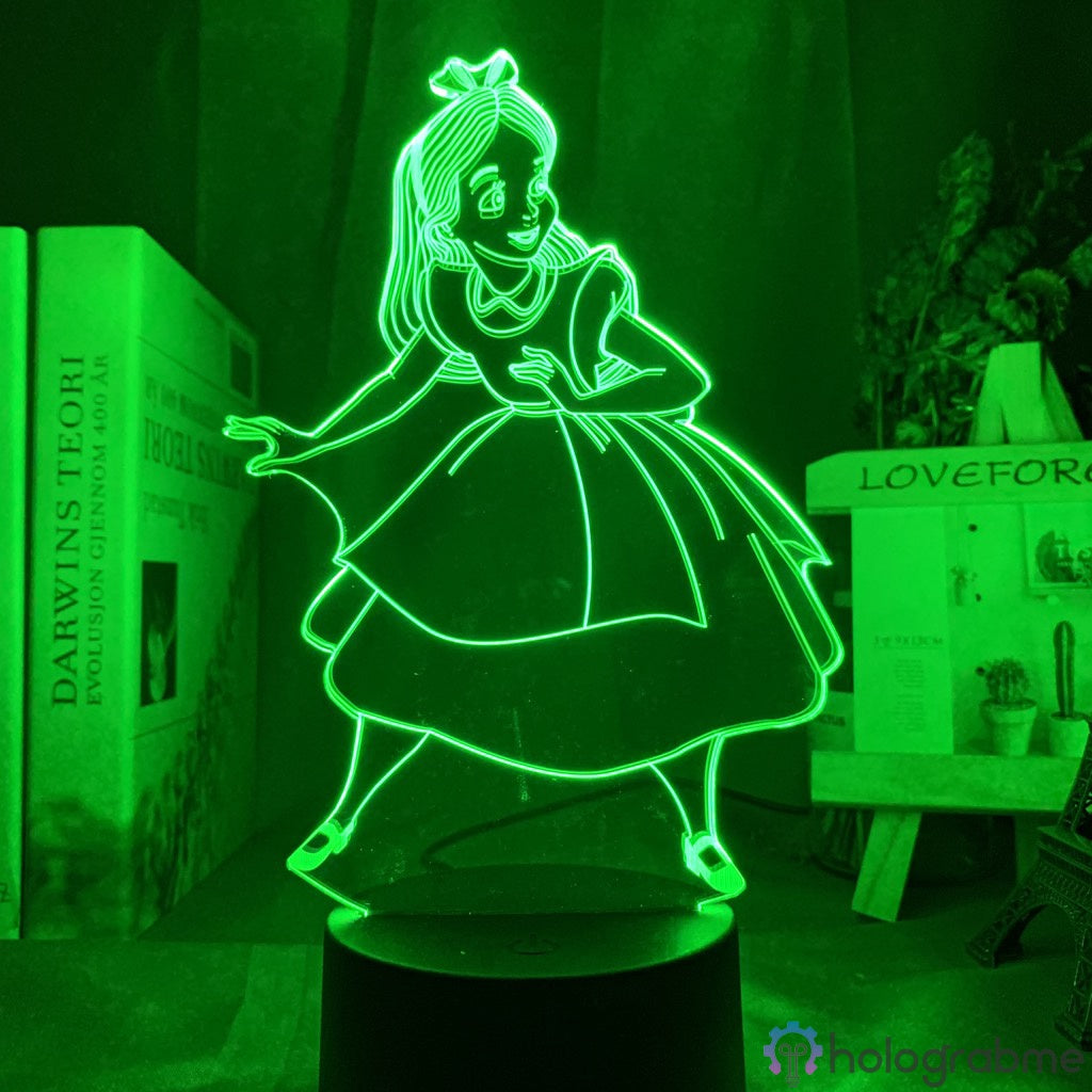 Lampe Princesse Disney Alice au pays des merveilles