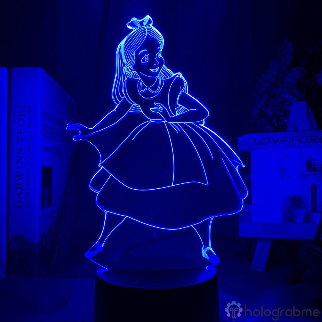 Lampe Princesse Disney Alice au pays des merveilles