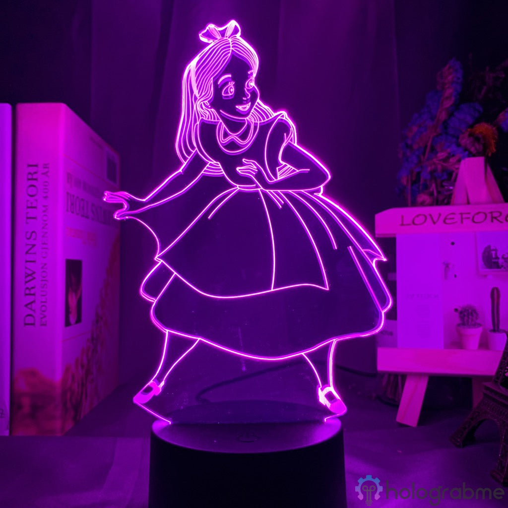 Lampe Princesse Disney Alice au pays des merveilles