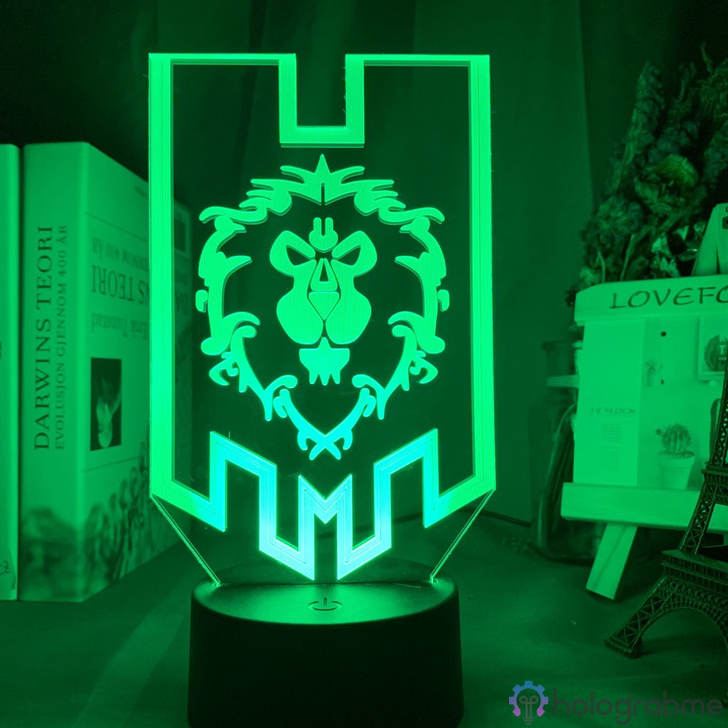 Lampe World of Warcraft L'Alliance