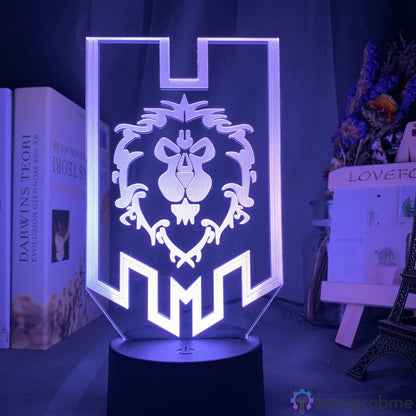 Lampe World of Warcraft L'Alliance