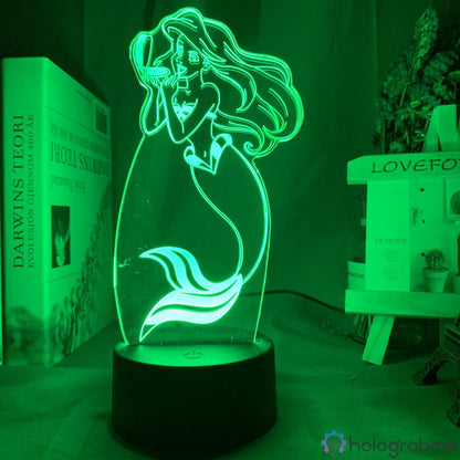 Lampe Princesse Disney Ariel la petite sirène