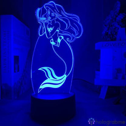 Lampe Princesse Disney Ariel la petite sirène