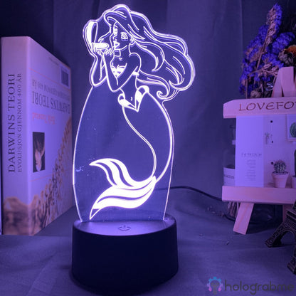 Lampe Princesse Disney Ariel la petite sirène