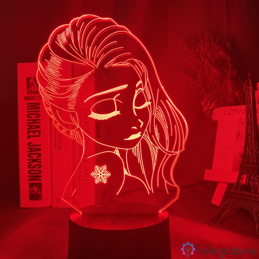 Lampe Princesse Disney Elsa Reine des neiges