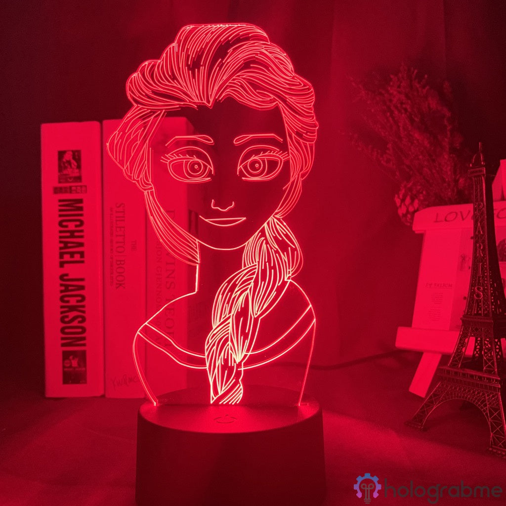 Lampe Princesse Disney Elsa la Reine des neiges