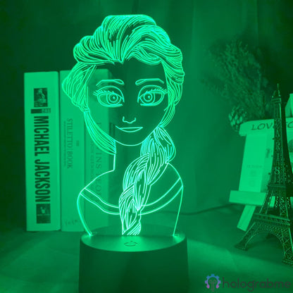 Lampe Princesse Disney Elsa la Reine des neiges