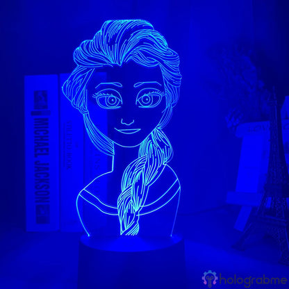 Lampe Princesse Disney Elsa la Reine des neiges