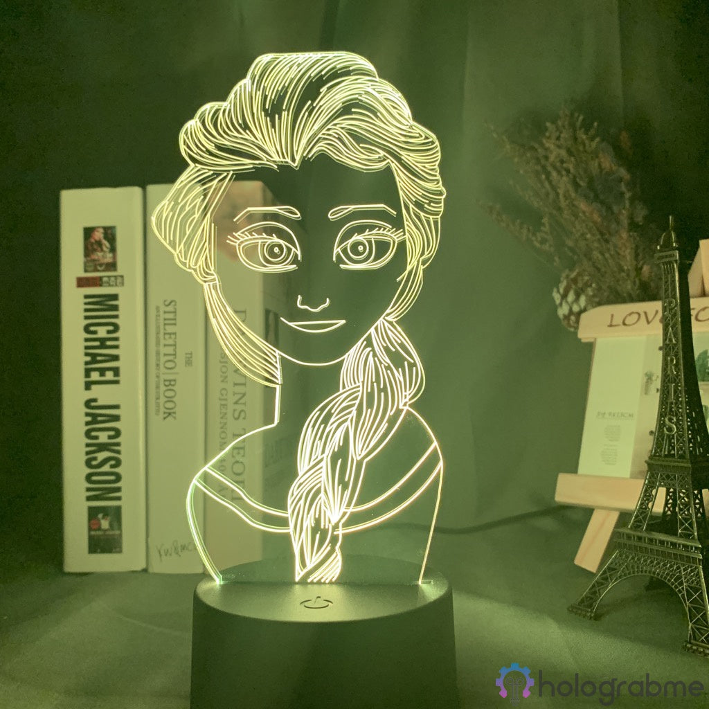 Lampe Princesse Disney Elsa la Reine des neiges