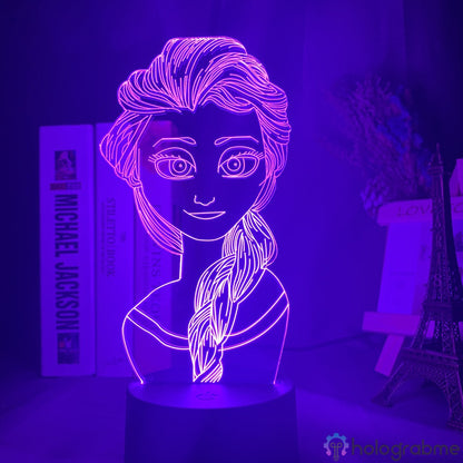 Lampe Princesse Disney Elsa la Reine des neiges