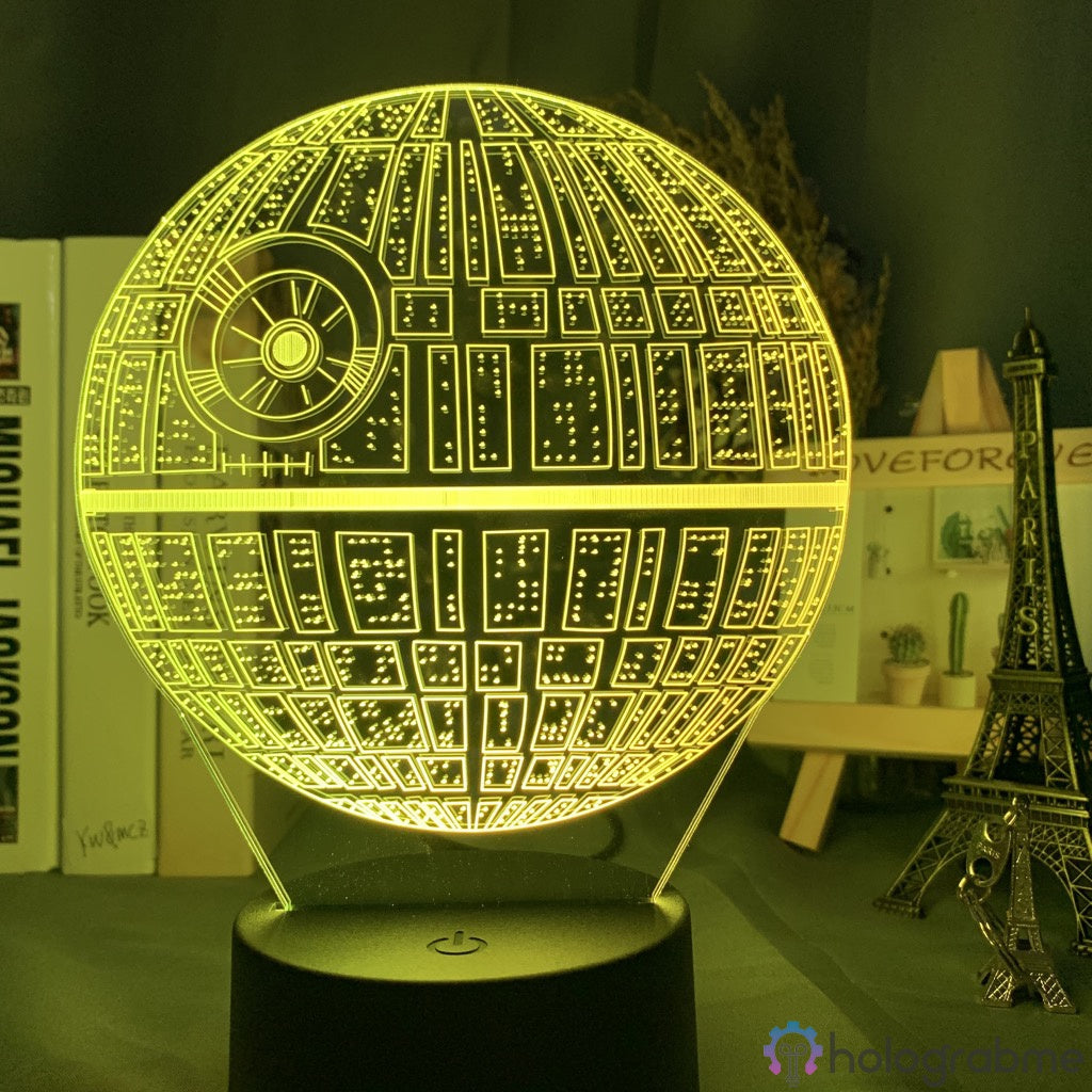 Lampe Star Wars Étoile de la Mort