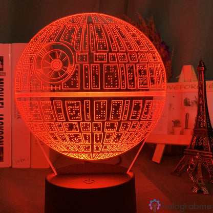 Lampe Star Wars Étoile de la Mort
