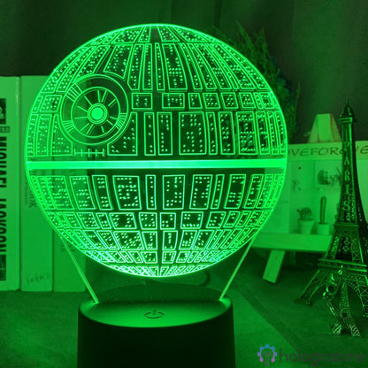 Lampe Star Wars Étoile de la Mort
