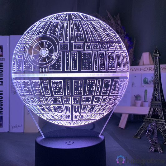 Lampe Star Wars Étoile de la Mort