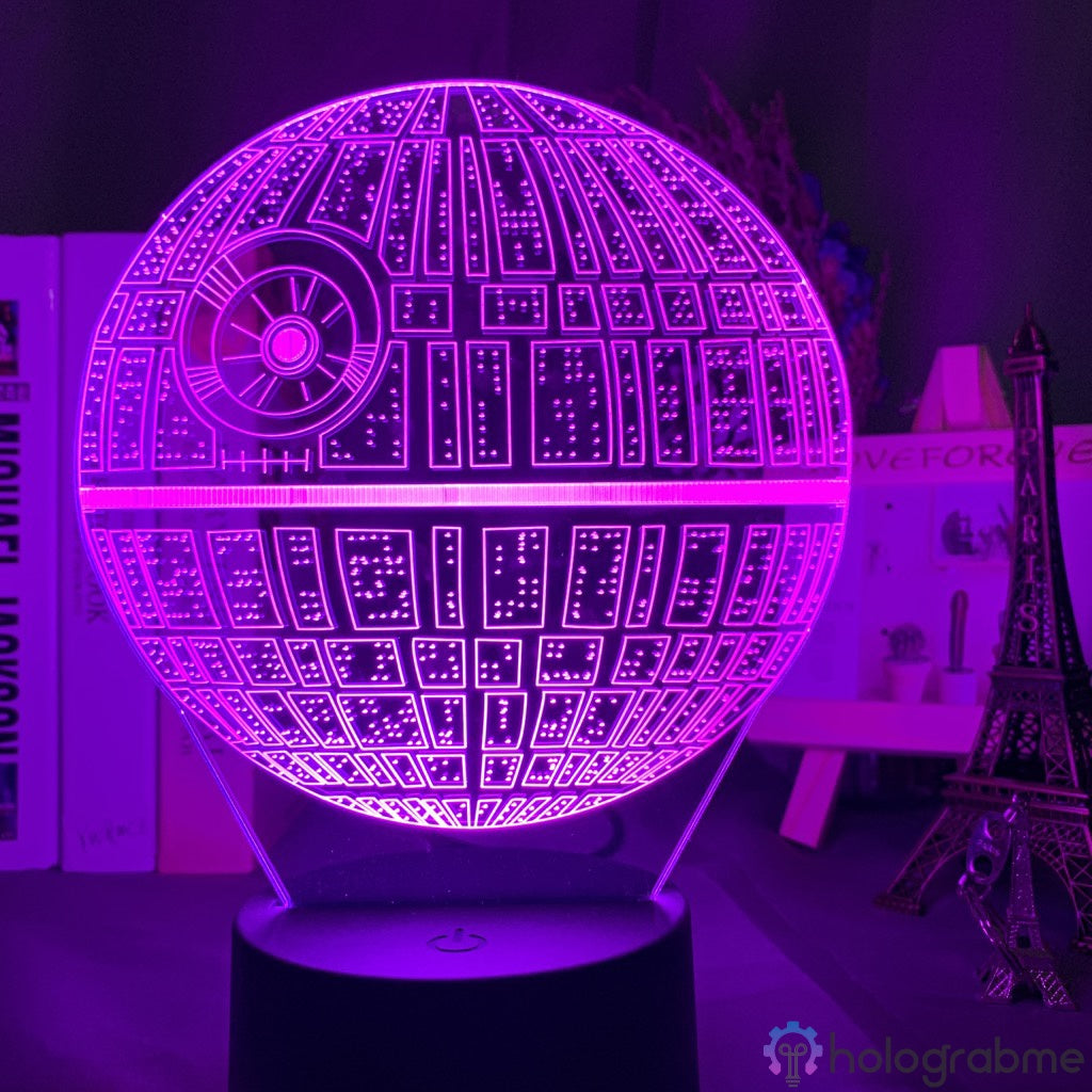 Lampe Star Wars Étoile de la Mort