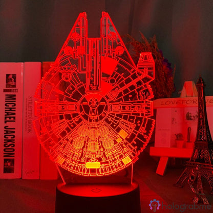 Lampe Star Wars Faucon Millenium