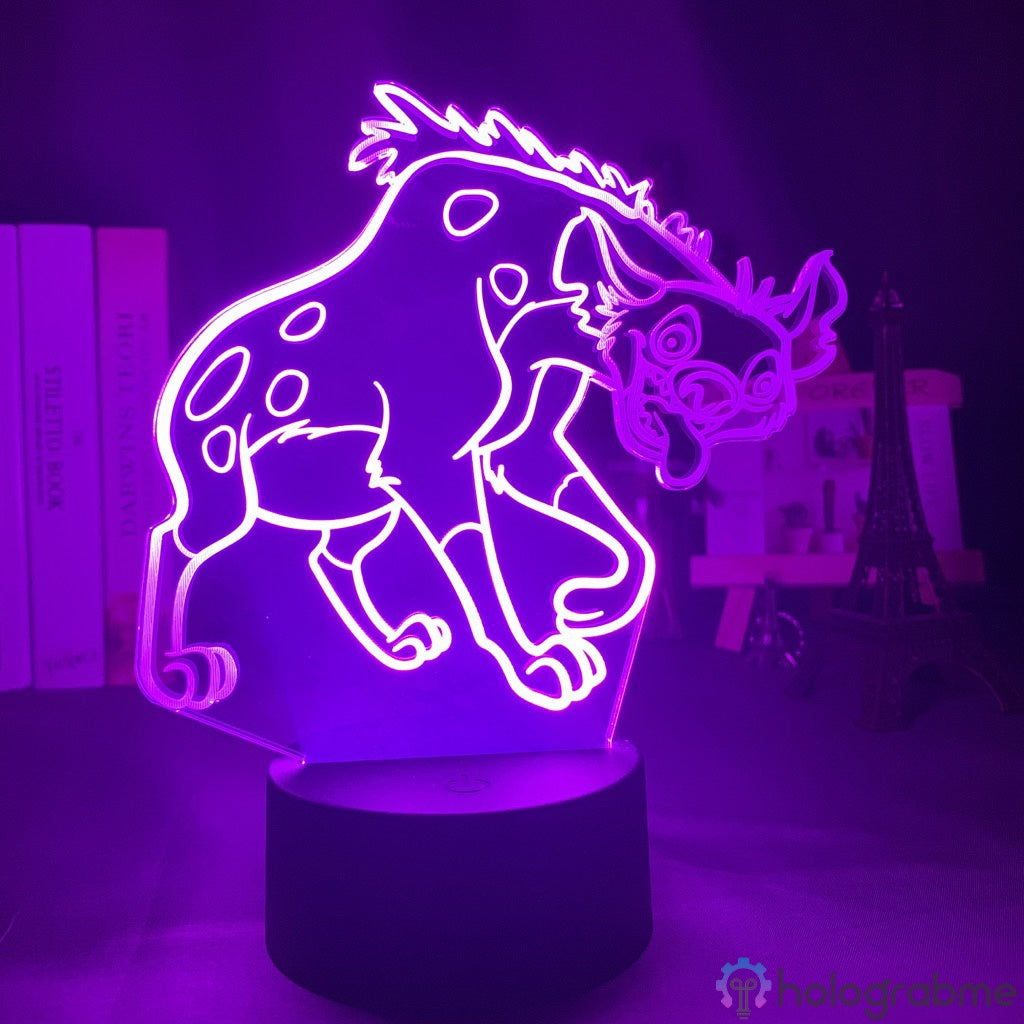 Lampe Roi Lion Hyène