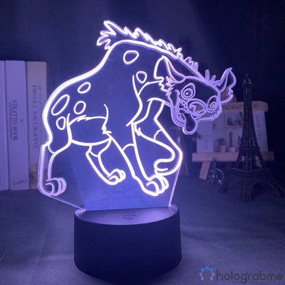 Lampe Roi Lion Hyène