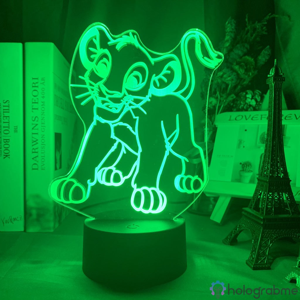 Lampe Roi Lion Simba Bébé