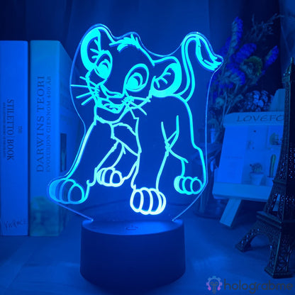 Lampe Roi Lion Simba Bébé