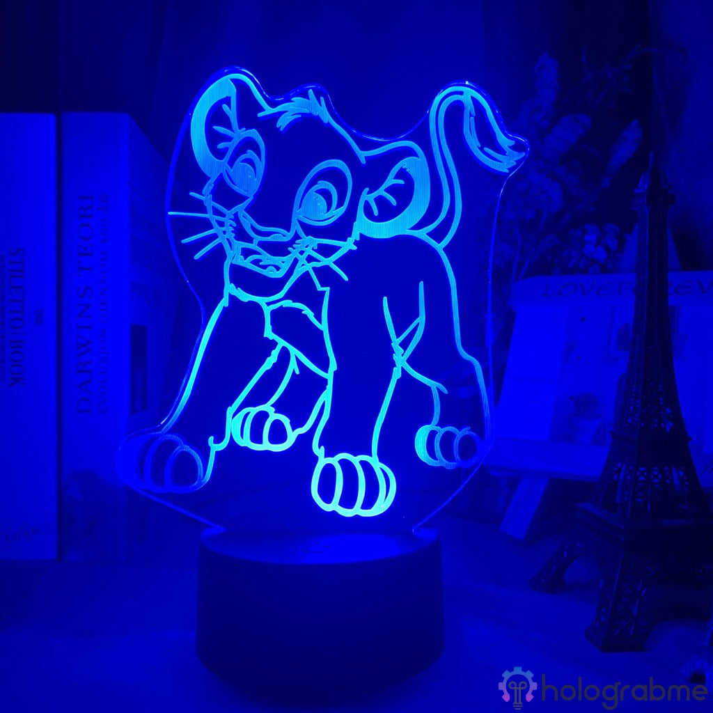 Lampe Roi Lion Simba Bébé