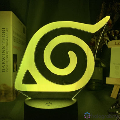 Lampe Naruto Logo Konoha